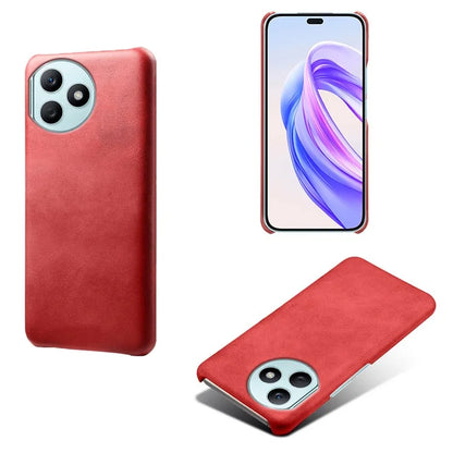 For Honor X50i+ 5G Cell Phone Case PU Leather Coated PC Calf Texture Cover