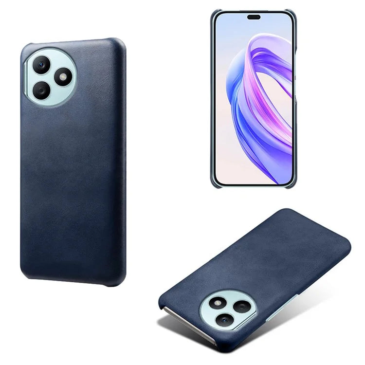 For Honor X50i+ 5G Cell Phone Case PU Leather Coated PC Calf Texture Cover
