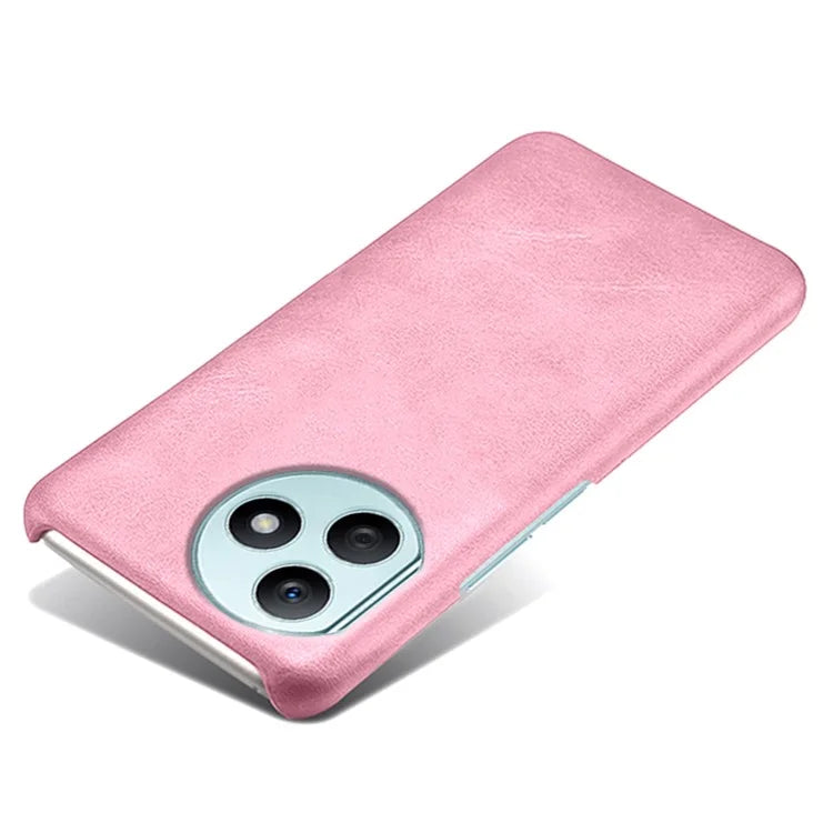 For Honor X50i+ 5G Cell Phone Case PU Leather Coated PC Calf Texture Cover