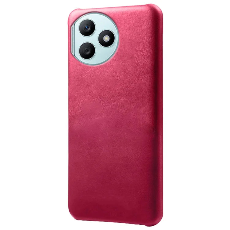 For Honor X50i+ 5G Cell Phone Case PU Leather Coated PC Calf Texture Cover