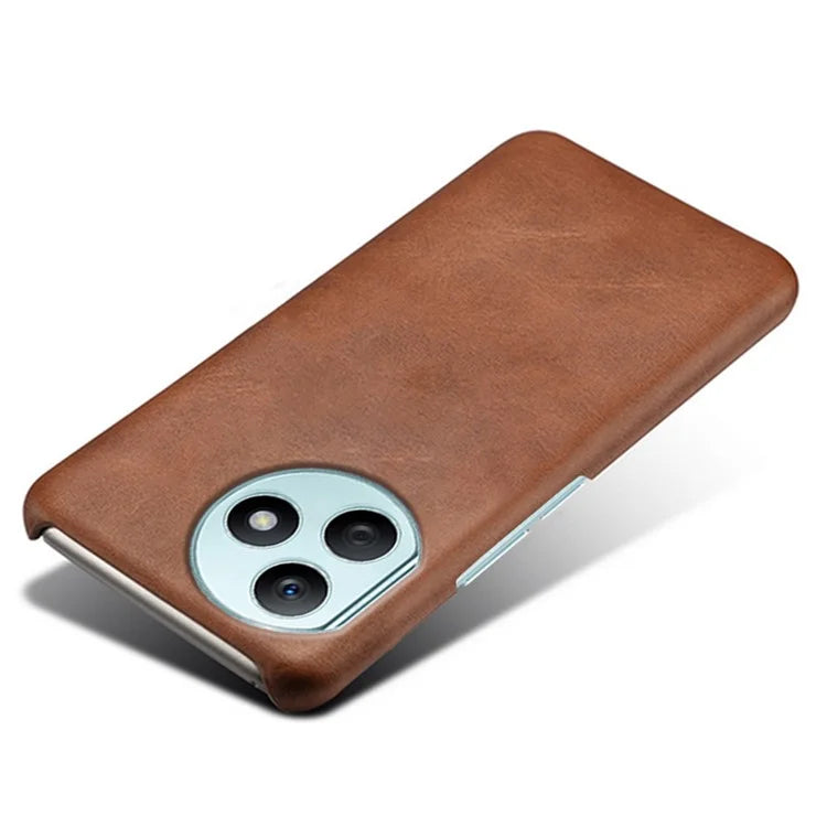 For Honor X50i+ 5G Cell Phone Case PU Leather Coated PC Calf Texture Cover