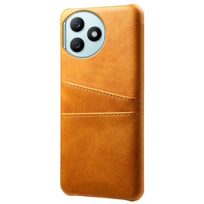 For Honor X50i+ 5G Case 2 Card Holders Anti-fall PU Leather+PC Phone Shell