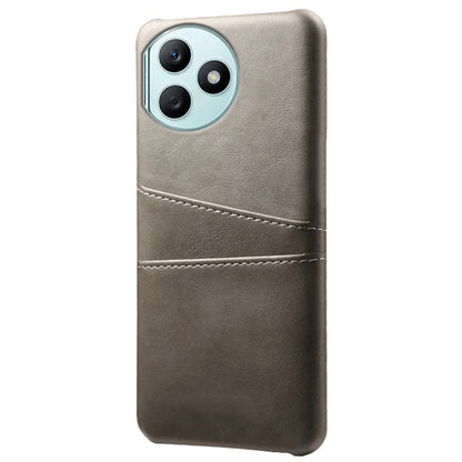 For Honor X50i+ 5G Case 2 Card Holders Anti-fall PU Leather+PC Phone Shell