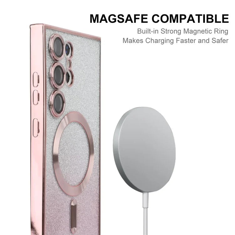 ENAKY HAT PRINCE For Samsung Galaxy S24 Ultra Case Magnetic Cover Compatible with MagSafe