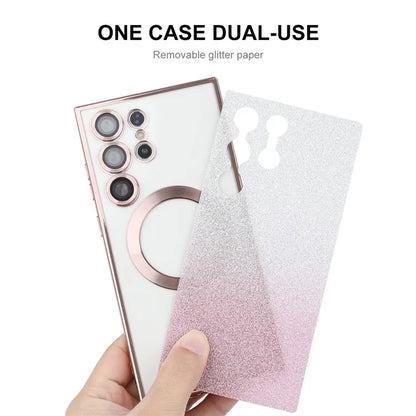 ENAKY HAT PRINCE For Samsung Galaxy S24 Ultra Case Magnetic Cover Compatible with MagSafe