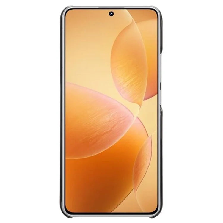 For Xiaomi Redmi K70E 5G / Poco X6 Pro 5G Calf Texture Phone Case Anti-Scratch PU Leather Coated PC Cover