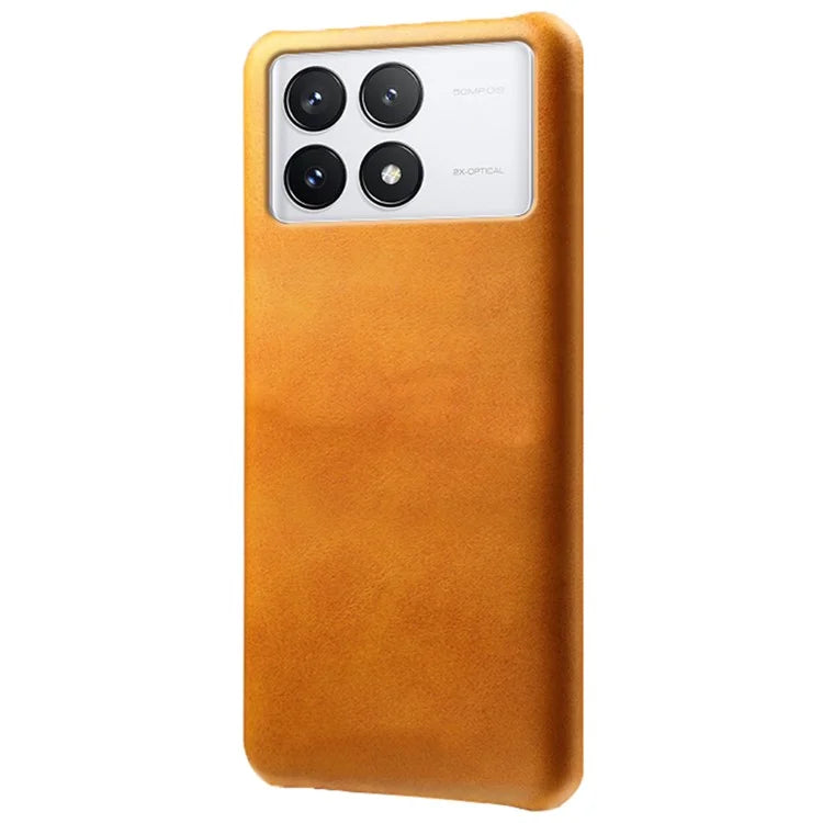 For Xiaomi Redmi K70 Pro 5G / K70 5G Slim-Fit PU Leather Coated PC Cover Anti-Scratch Phone Case