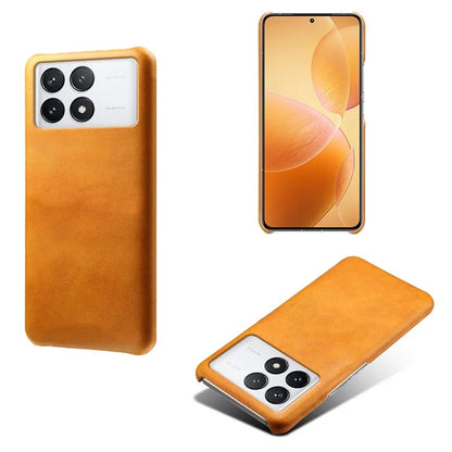 For Xiaomi Redmi K70 Pro 5G / K70 5G Slim-Fit PU Leather Coated PC Cover Anti-Scratch Phone Case