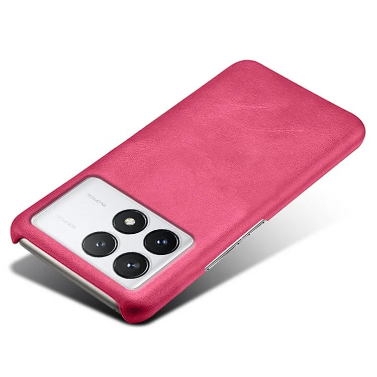 For Xiaomi Redmi K70 Pro 5G / K70 5G Slim-Fit PU Leather Coated PC Cover Anti-Scratch Phone Case