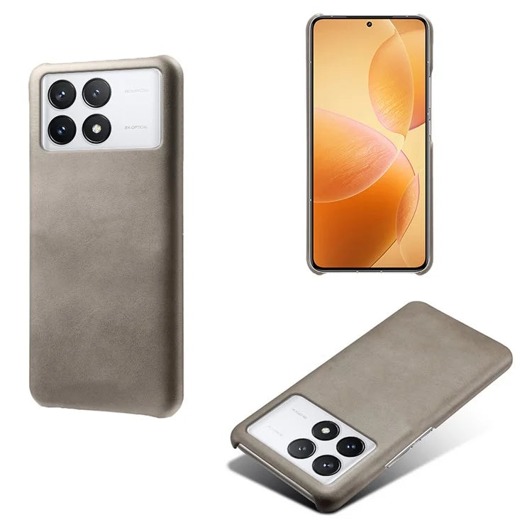 For Xiaomi Redmi K70 Pro 5G / K70 5G Slim-Fit PU Leather Coated PC Cover Anti-Scratch Phone Case