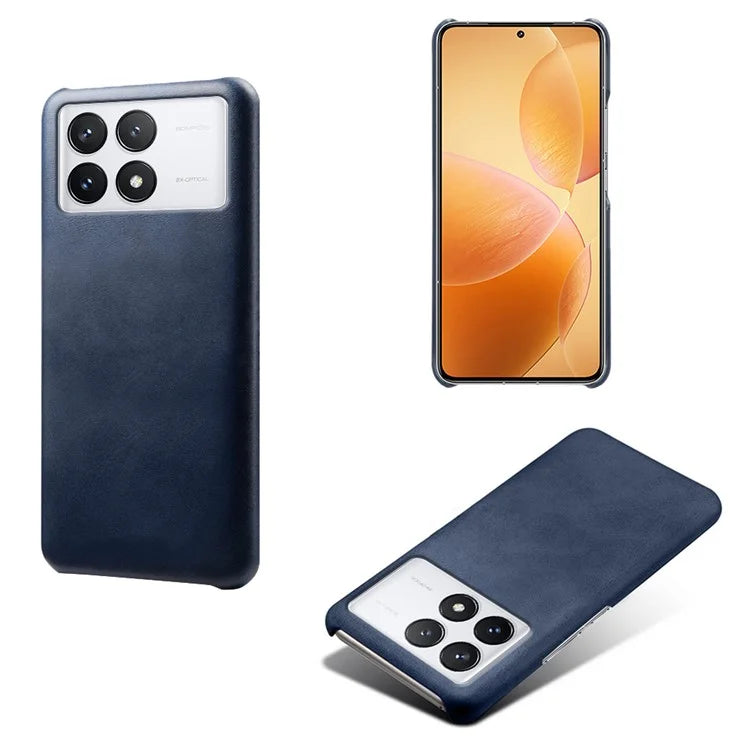 For Xiaomi Redmi K70 Pro 5G / K70 5G Slim-Fit PU Leather Coated PC Cover Anti-Scratch Phone Case
