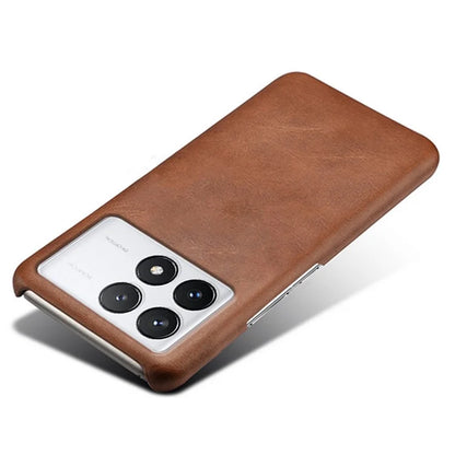 For Xiaomi Redmi K70 Pro 5G / K70 5G Slim-Fit PU Leather Coated PC Cover Anti-Scratch Phone Case