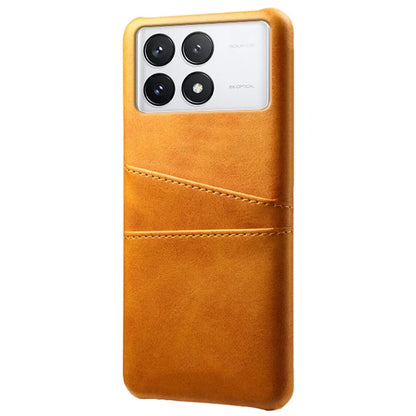 For Xiaomi Redmi K70 Pro 5G / K70 5G Case Anti-fall PU Leather+PC Phone Shell with 2 Card Slots