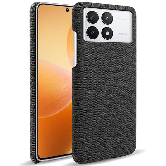 For Xiaomi Redmi K70E 5G / Poco X6 Pro 5G Phone Case Soft Cloth Texture Anti-Shock Cover