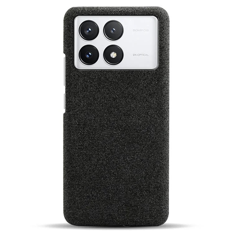 For Xiaomi Redmi K70E 5G / Poco X6 Pro 5G Phone Case Soft Cloth Texture Anti-Shock Cover