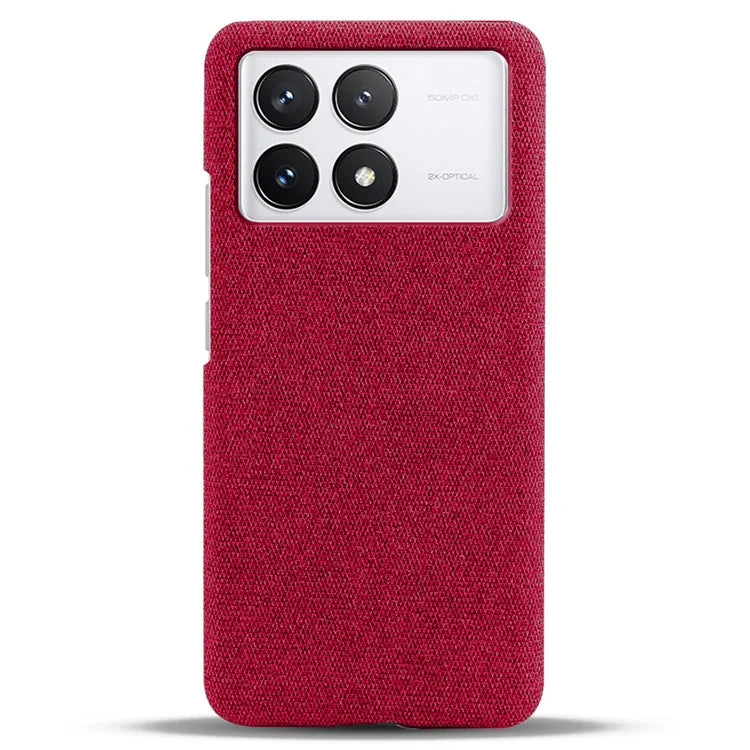 For Xiaomi Redmi K70E 5G / Poco X6 Pro 5G Phone Case Soft Cloth Texture Anti-Shock Cover