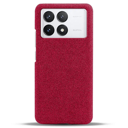For Xiaomi Redmi K70E 5G / Poco X6 Pro 5G Phone Case Soft Cloth Texture Anti-Shock Cover