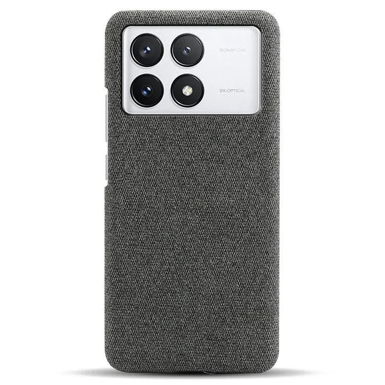 For Xiaomi Redmi K70E 5G / Poco X6 Pro 5G Phone Case Soft Cloth Texture Anti-Shock Cover