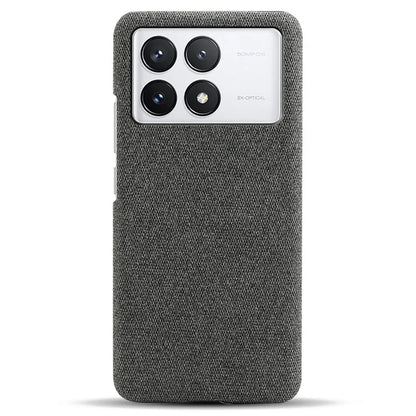 For Xiaomi Redmi K70E 5G / Poco X6 Pro 5G Phone Case Soft Cloth Texture Anti-Shock Cover
