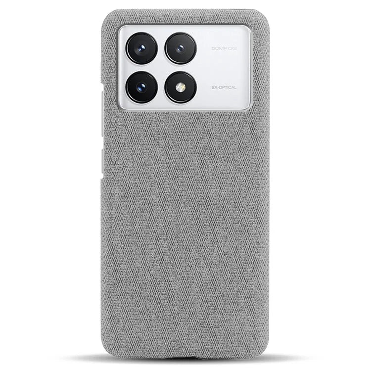 For Xiaomi Redmi K70E 5G / Poco X6 Pro 5G Phone Case Soft Cloth Texture Anti-Shock Cover
