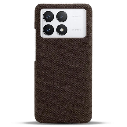 For Xiaomi Redmi K70E 5G / Poco X6 Pro 5G Phone Case Soft Cloth Texture Anti-Shock Cover
