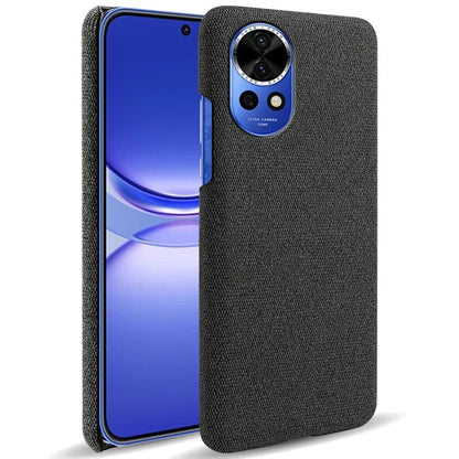 For Huawei nova 12 Pro 5G / nova 12 Ultra 5G Cell Phone Case Cloth Texture Solid Color Back Cover