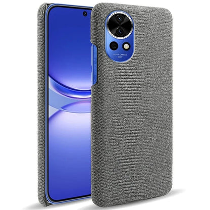 For Huawei nova 12 Pro 5G / nova 12 Ultra 5G Cell Phone Case Cloth Texture Solid Color Back Cover