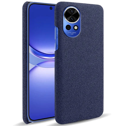 For Huawei nova 12 Pro 5G / nova 12 Ultra 5G Cell Phone Case Cloth Texture Solid Color Back Cover