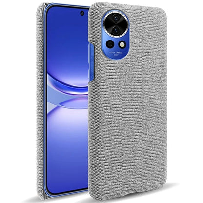 For Huawei nova 12 Pro 5G / nova 12 Ultra 5G Cell Phone Case Cloth Texture Solid Color Back Cover