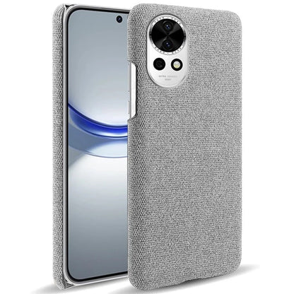 For Huawei nova 12 5G Case Solid Color Cloth+PC Anti-scratch Phone Cover