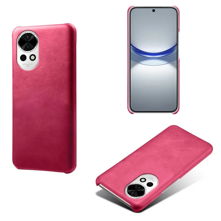 For Huawei nova 12 5G Phone Case PU Leather+PC Dual Layer Protective Cover