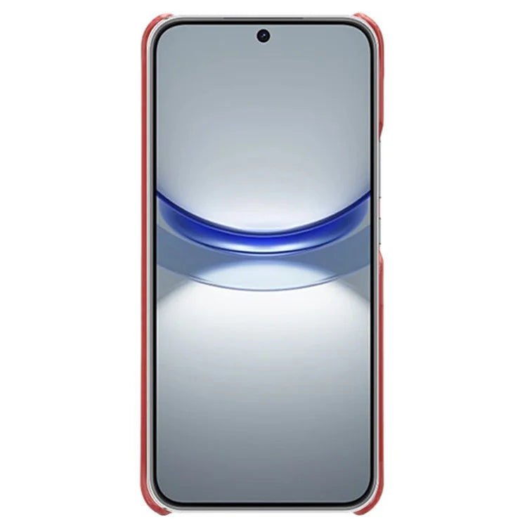For Huawei nova 12 5G PU Leather Coated PC Case Anti-fall Dual Card Slots Back Cover