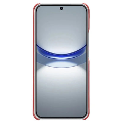 For Huawei nova 12 5G PU Leather Coated PC Case Anti-fall Dual Card Slots Back Cover