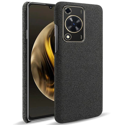 For Huawei Enjoy 70 4G / nova Y72 4G Cell Phone Case Solid Color Shockproof PC Shell with Cloth Texture