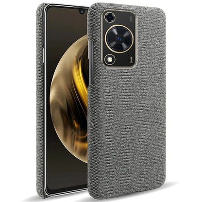 For Huawei Enjoy 70 4G / nova Y72 4G Cell Phone Case Solid Color Shockproof PC Shell with Cloth Texture