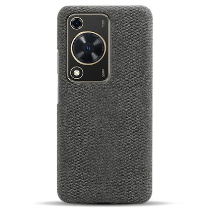 For Huawei Enjoy 70 4G / nova Y72 4G Cell Phone Case Solid Color Shockproof PC Shell with Cloth Texture