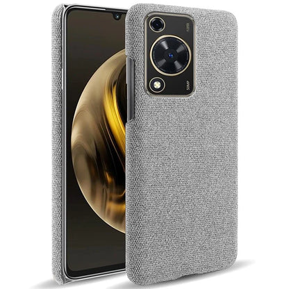 For Huawei Enjoy 70 4G / nova Y72 4G Cell Phone Case Solid Color Shockproof PC Shell with Cloth Texture