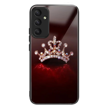 For Samsung Galaxy A05s 4G Case Drop-proof Tempered Glass+TPU Phone Back Cover