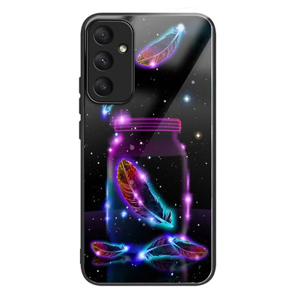 For Samsung Galaxy A05s 4G Case Drop-proof Tempered Glass+TPU Phone Back Cover