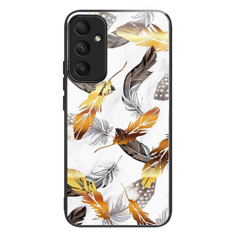 For Samsung Galaxy A05s 4G Case Drop-proof Tempered Glass+TPU Phone Back Cover