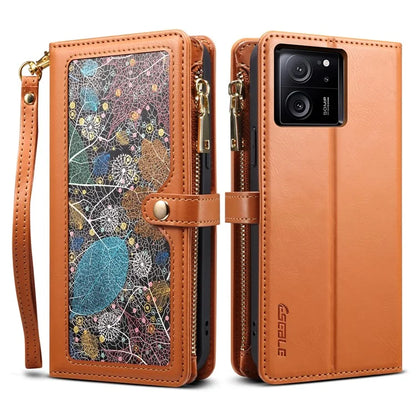 ESEBLE Galaxy Series For Xiaomi Redmi K60 Ultra / 13T / 13T Pro Case Wallet Stand Phone Cover