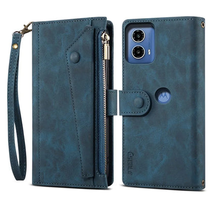 ESEBLE Star Series For Motorola Moto G34 5G Wallet Case Stand Flip Phone Cover