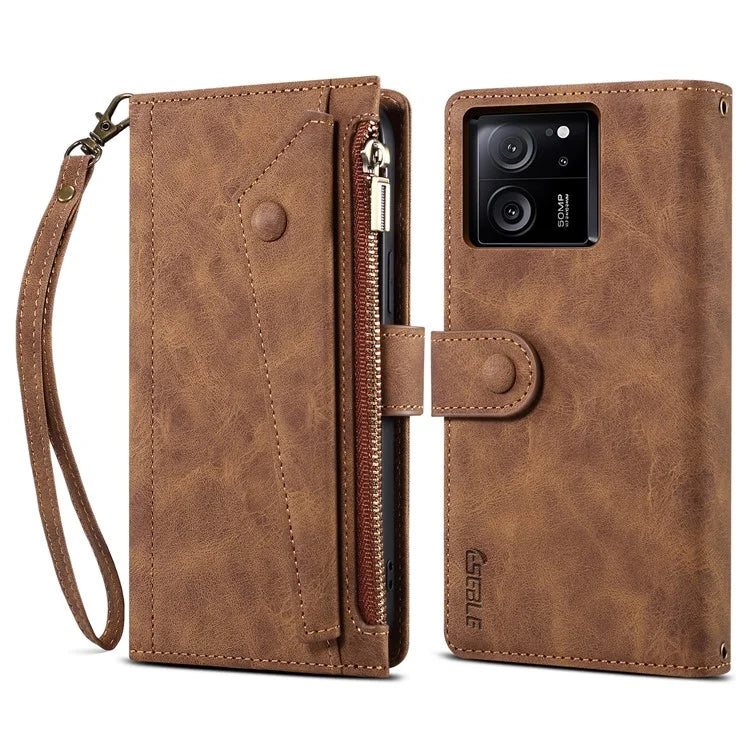 ESEBLE Star Series For Xiaomi Redmi K60 Ultra / 13T / 13T Pro Case Leather Phone Cover Wallet