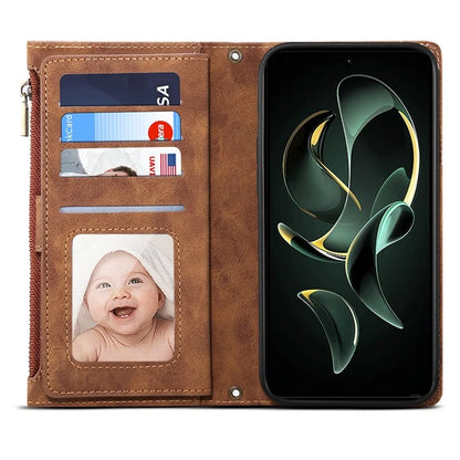 ESEBLE Star Series For Xiaomi Redmi K60 Ultra / 13T / 13T Pro Case Leather Phone Cover Wallet