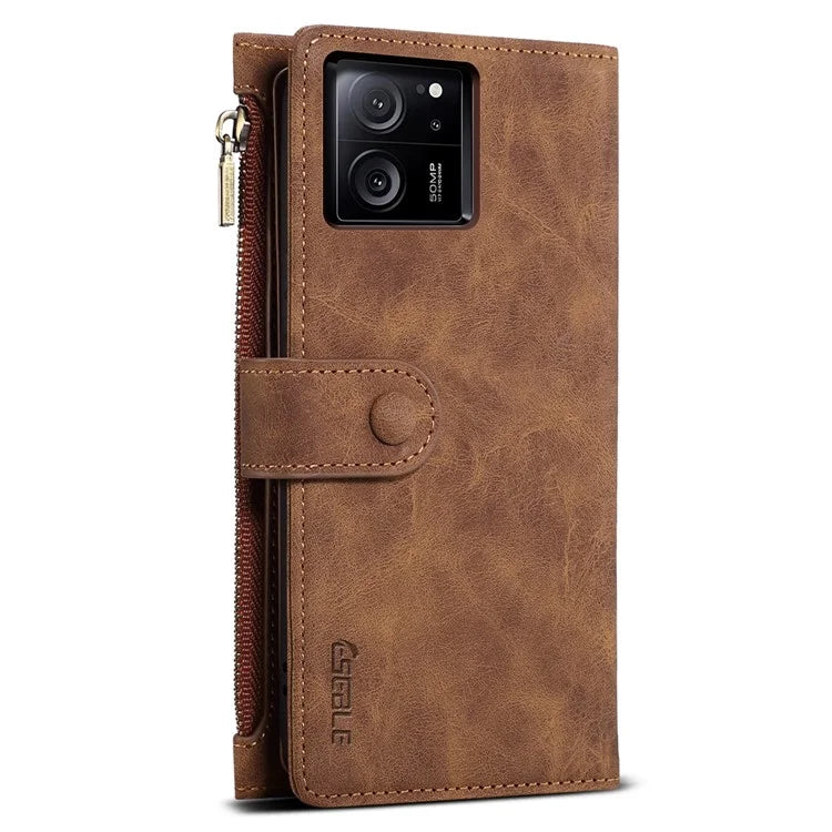 ESEBLE Star Series For Xiaomi Redmi K60 Ultra / 13T / 13T Pro Case Leather Phone Cover Wallet