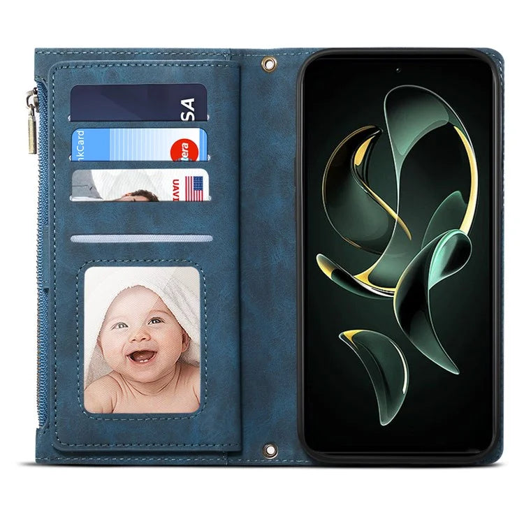 ESEBLE Star Series For Xiaomi Redmi K60 Ultra / 13T / 13T Pro Case Leather Phone Cover Wallet