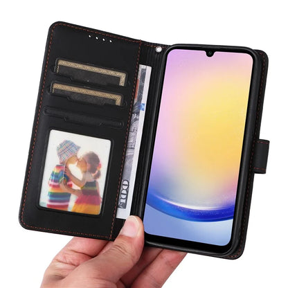 BETOPNICE 005 For Samsung Galaxy A25 5G (Global) (161.0 x 76.5 x 8.3mm) Wallet Case Magnetic Detachable Phone Cover