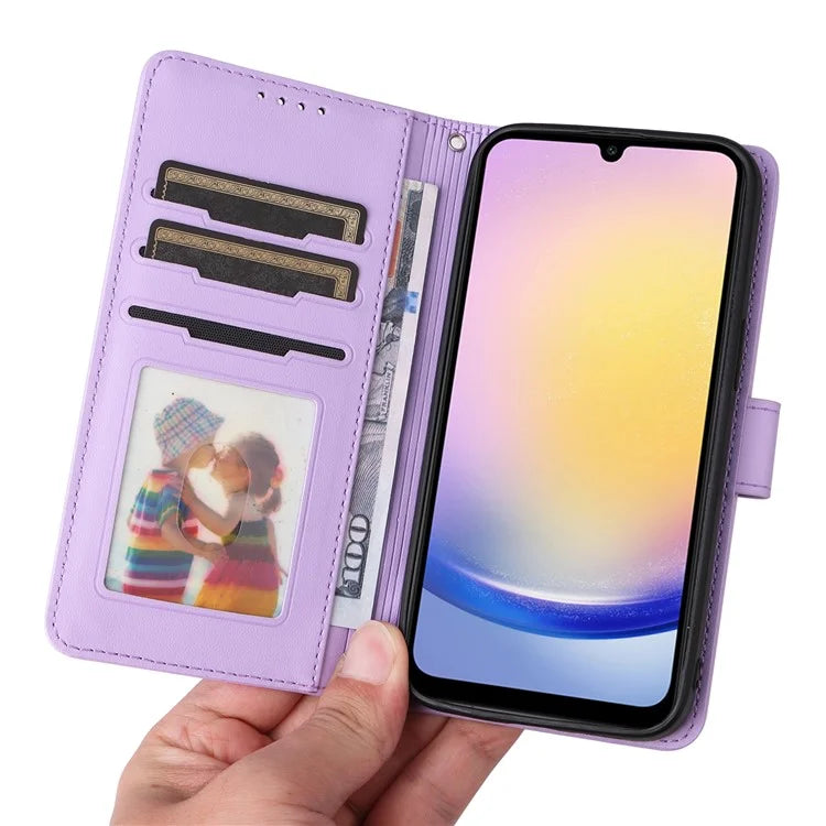 BETOPNICE 005 For Samsung Galaxy A25 5G (Global) (161.0 x 76.5 x 8.3mm) Wallet Case Magnetic Detachable Phone Cover