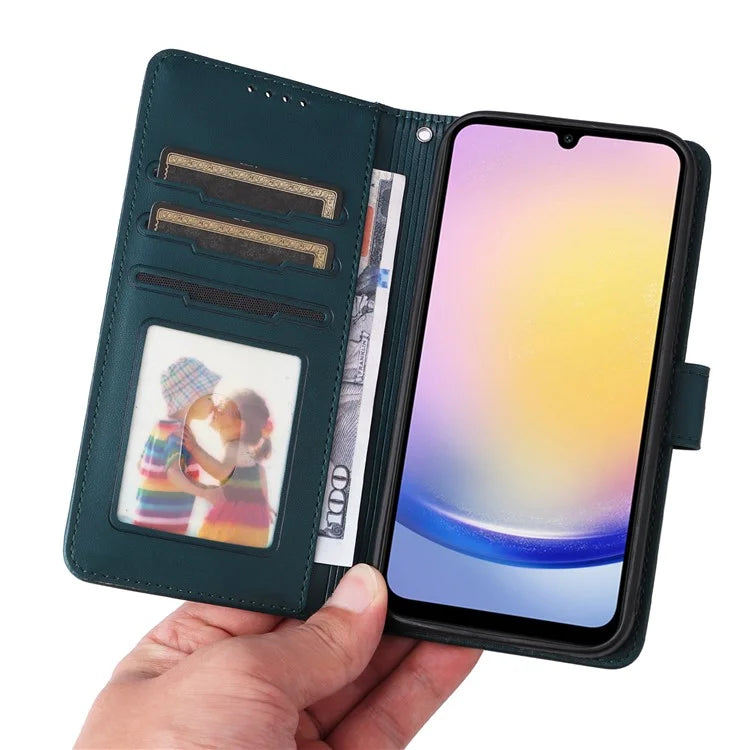 BETOPNICE 005 For Samsung Galaxy A25 5G (Global) (161.0 x 76.5 x 8.3mm) Wallet Case Magnetic Detachable Phone Cover