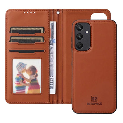 BETOPNICE 005 For Samsung Galaxy A25 5G (Global) (161.0 x 76.5 x 8.3mm) Wallet Case Magnetic Detachable Phone Cover